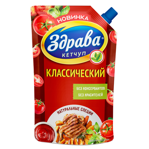 Кетчуп Здрава классический, 350 г