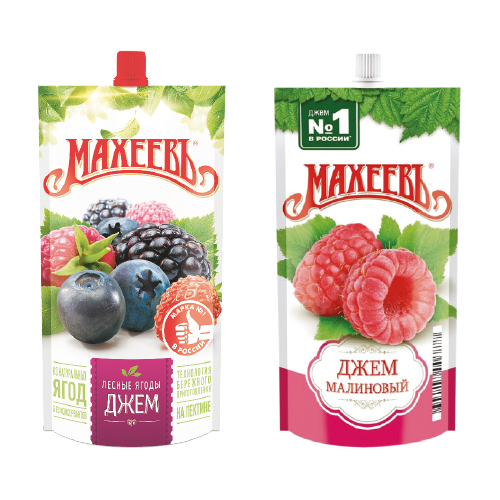 Джем лесные ягоды, малиновый Махеевъ, 300 г