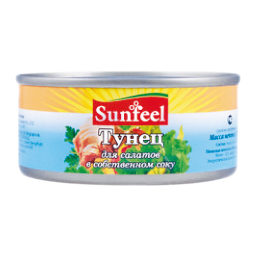 Тунец для салатов в с/с, в масле, Санфил, 170 г