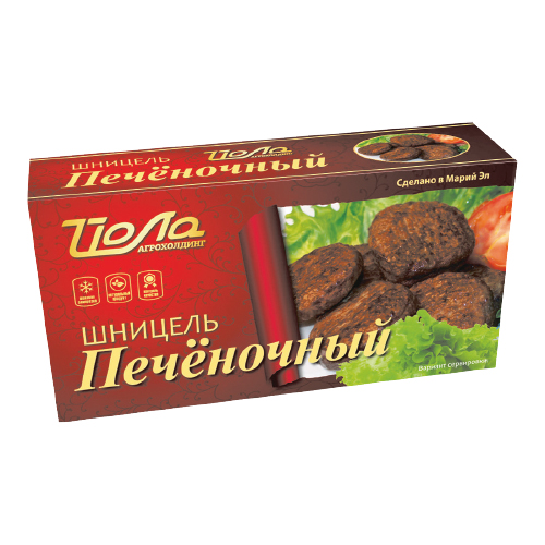 Шницель печеночный, 450 г, Й-Ола
