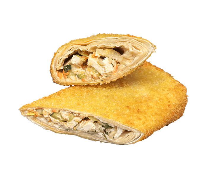 Шаурма с курицей в панировке, 330 гр