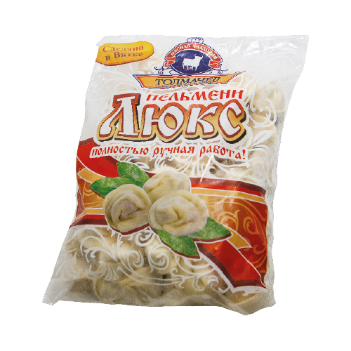 Пельмени Люкс, 800 г, ИП Толмачева