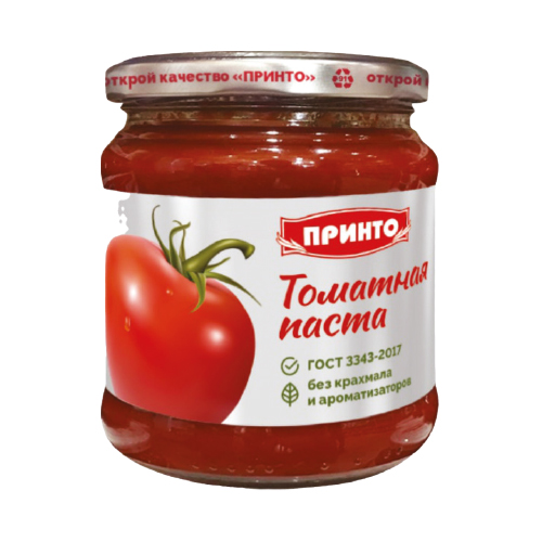 Томатная паста ПРИНТО 25%, 460 г, Киров