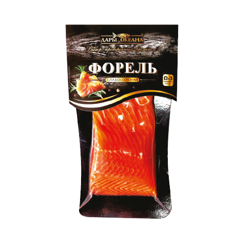 Форель филе-кусок с/с в/у, 130 г, Дары океана