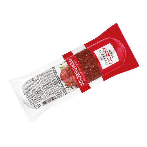 Колбаса Кремлевская с/к в/у, 180 г, Кировский Мясокомбинат