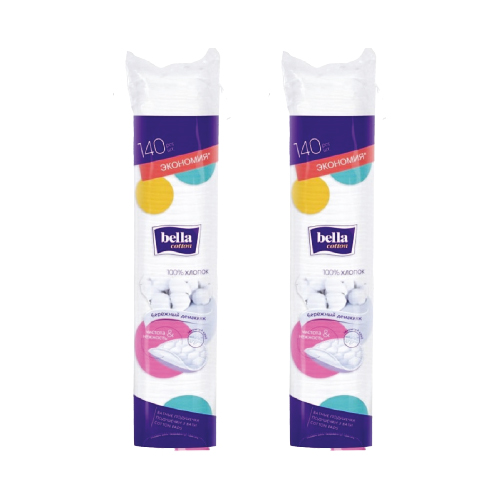 Диски ватные Белла коттон, 140 шт.