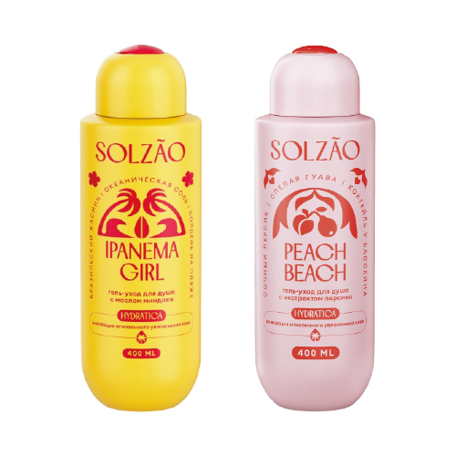 Гель для душа SOLZAO, 400 мл