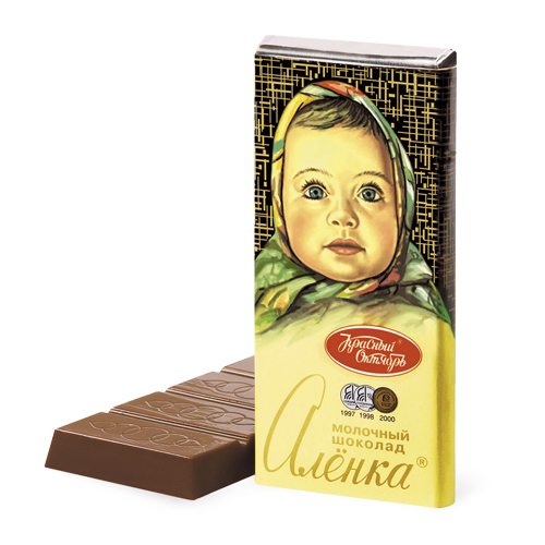 Шоколад Красный Октябрь Аленка, 60 г