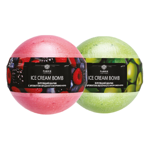 Бурлящий шар для ванн Fabrik, 120 г