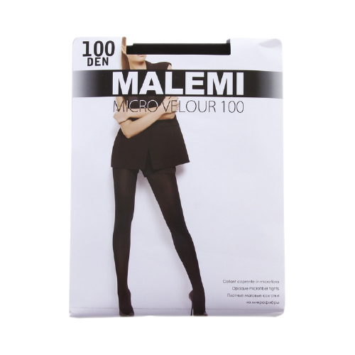 Колготки Малеми Микровелюр, 100 ден, микрофибра