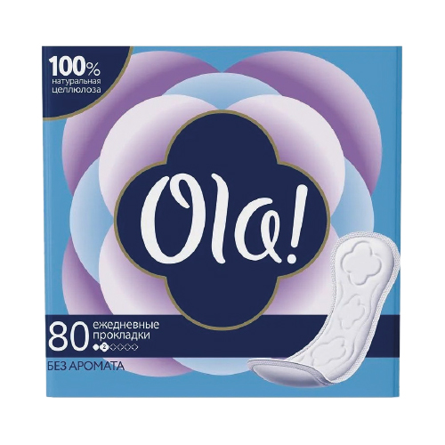 Прокладки Ола ежедневные дейли, 80 шт