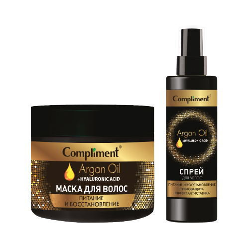 Маска для волос, спрей, шампунь Compliment, 200-400 мл