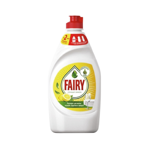 Средство для мытья посуды Фэри сочный лимон, 450 мл