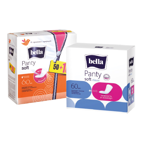 Прокладки Белла софт, 60 шт.