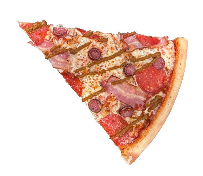 Пицца Мясная с аджикой кусок, 125 г