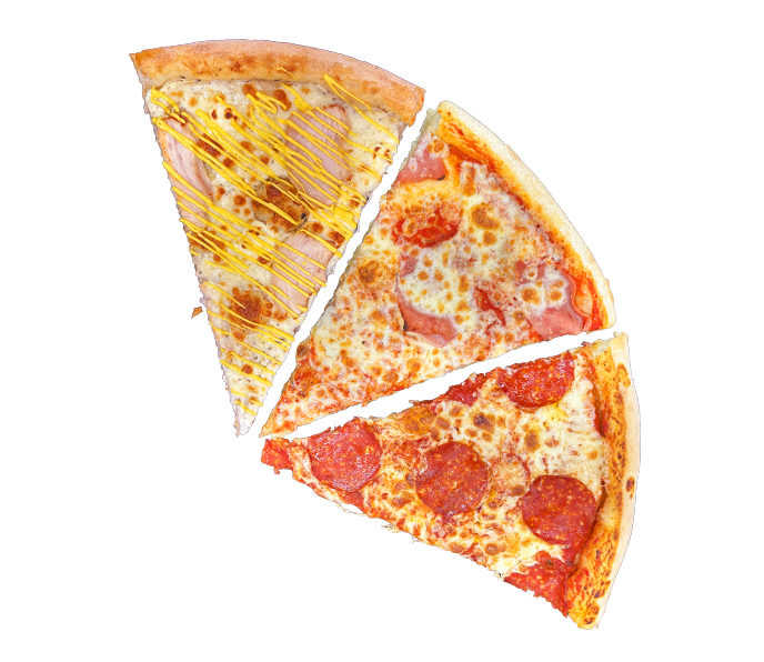Пицца, кусок, 105 г